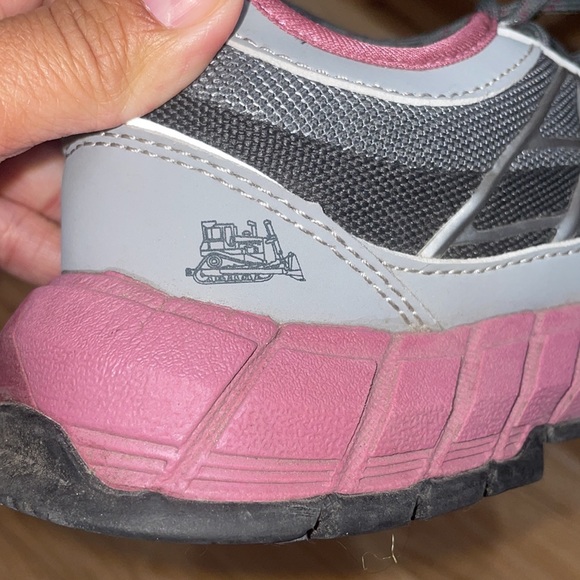 Caterpillar Womens connexion steel toe work shoes gray ergo slip resistant srx - Picture 12 of 12